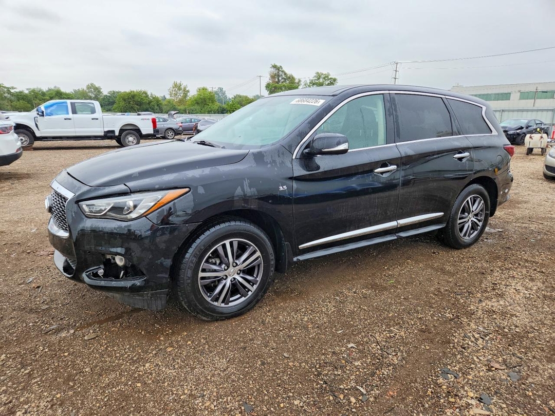 منظر 2017 INFINITI QX60 BASE، زاوية 1