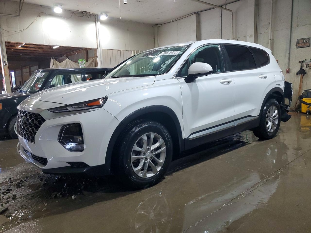 Vue de 2020 HYUNDAI SANTA FE SE, angle 1