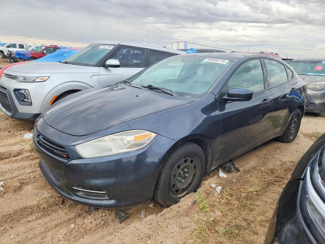 Vue de 2013 DODGE DART SE, angle 1