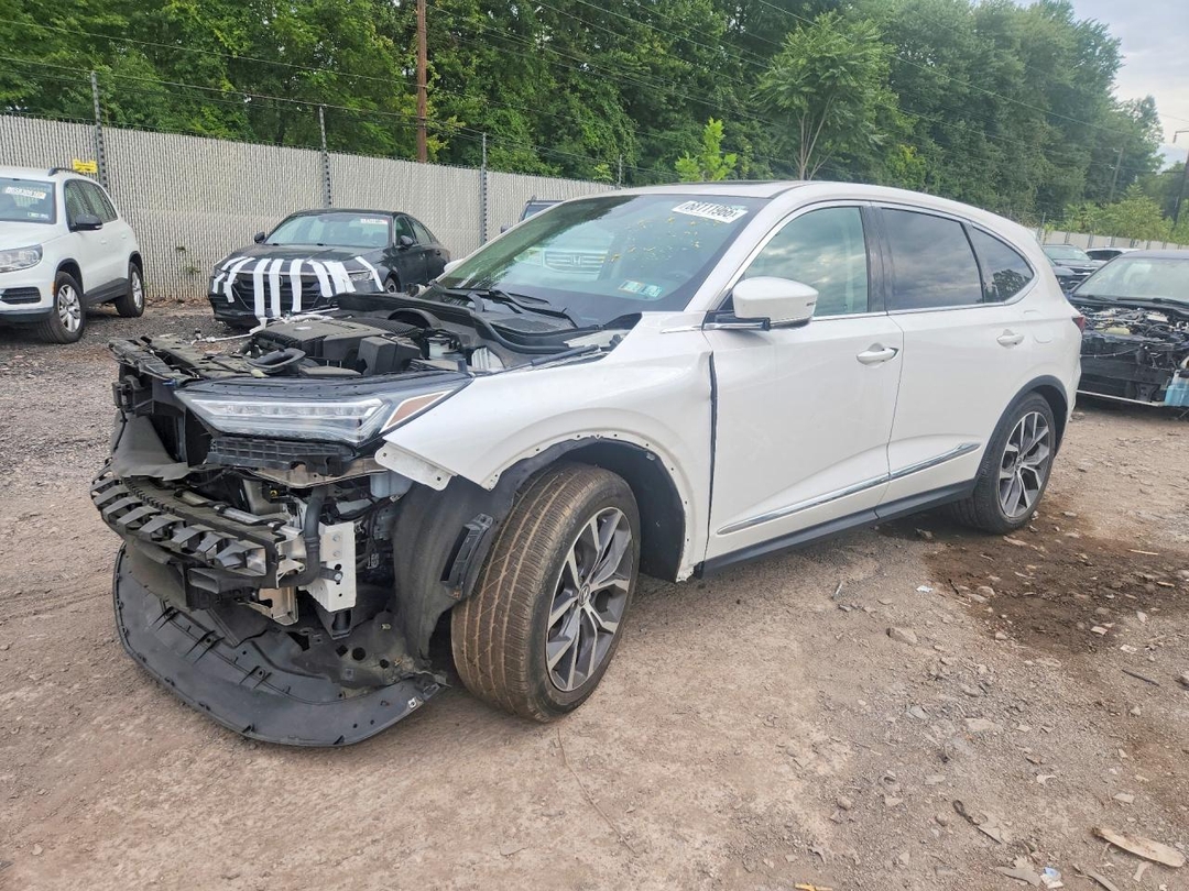 Vue de 2023 ACURA MDX TECHNOLOGY, angle 1