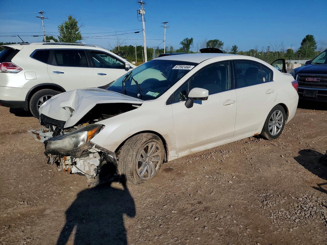 Вид 2016 SUBARU IMPREZA PREMIUM, угол 1
