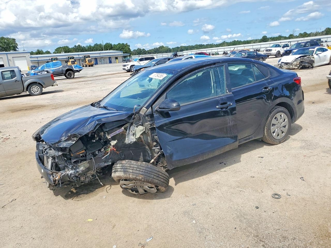 Vista de 2020 KIA RIO LX, ángulo 1