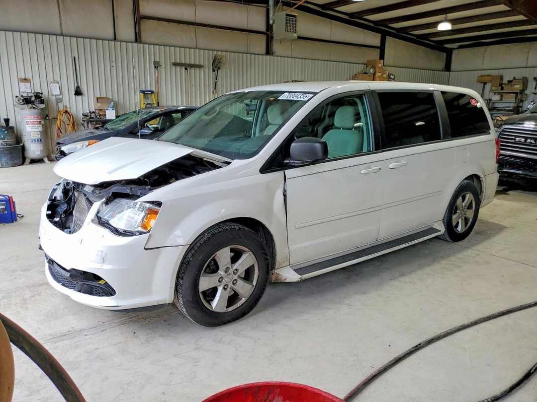 Vista de 2013 DODGE GRAND CARAVAN SE, ángulo 1