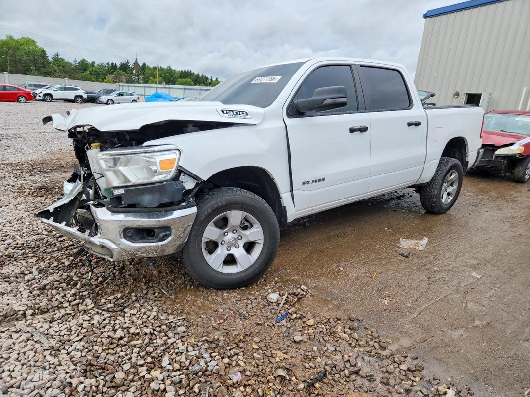 Vue de 2023 RAM 1500 BIG HORN/LONE STAR, angle 1