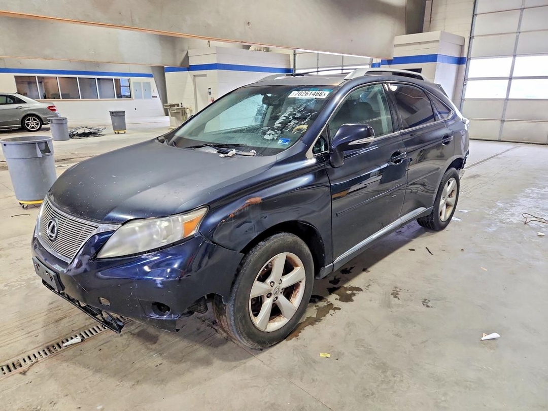 Vue de 2010 LEXUS RX 350, angle 1