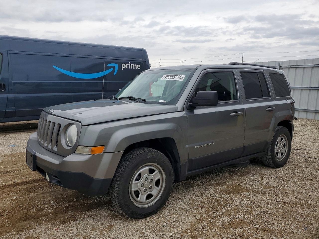 Вид 2014 JEEP PATRIOT SPORT, угол 1