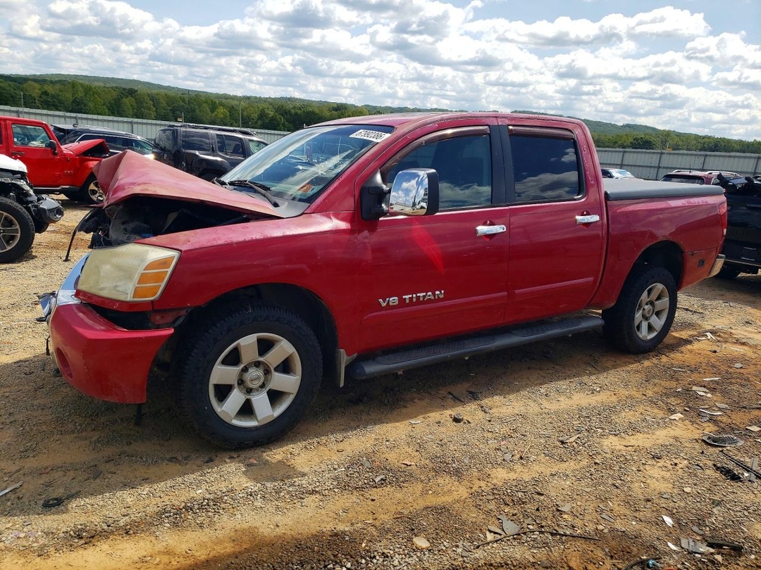 Vue de 2006 NISSAN TITAN XE FFV, angle 1