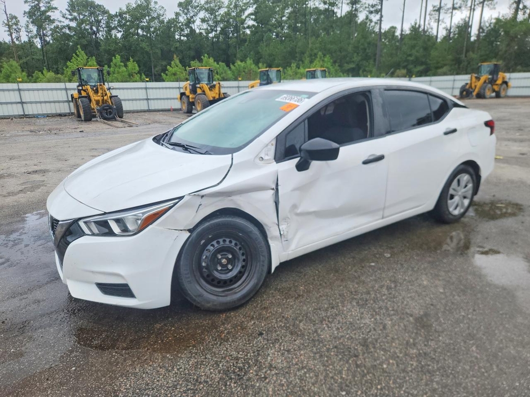 Vedere 2020 NISSAN VERSA S, unghi 1