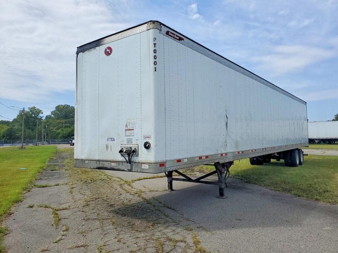 Vista de 2017 GREAT DANE CS1-1314-01053 DRY VAN TRAILER, ángulo 1