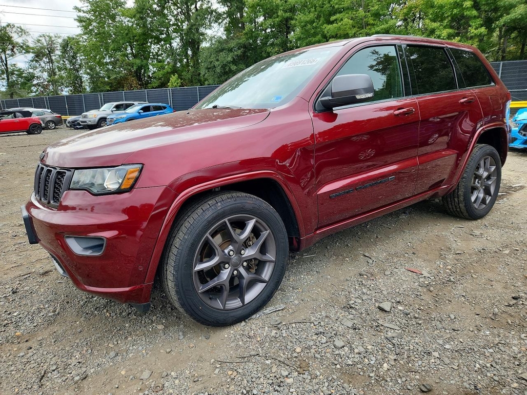 Vue de 2021 JEEP GRAND CHEROKEE LIMITED, angle 1