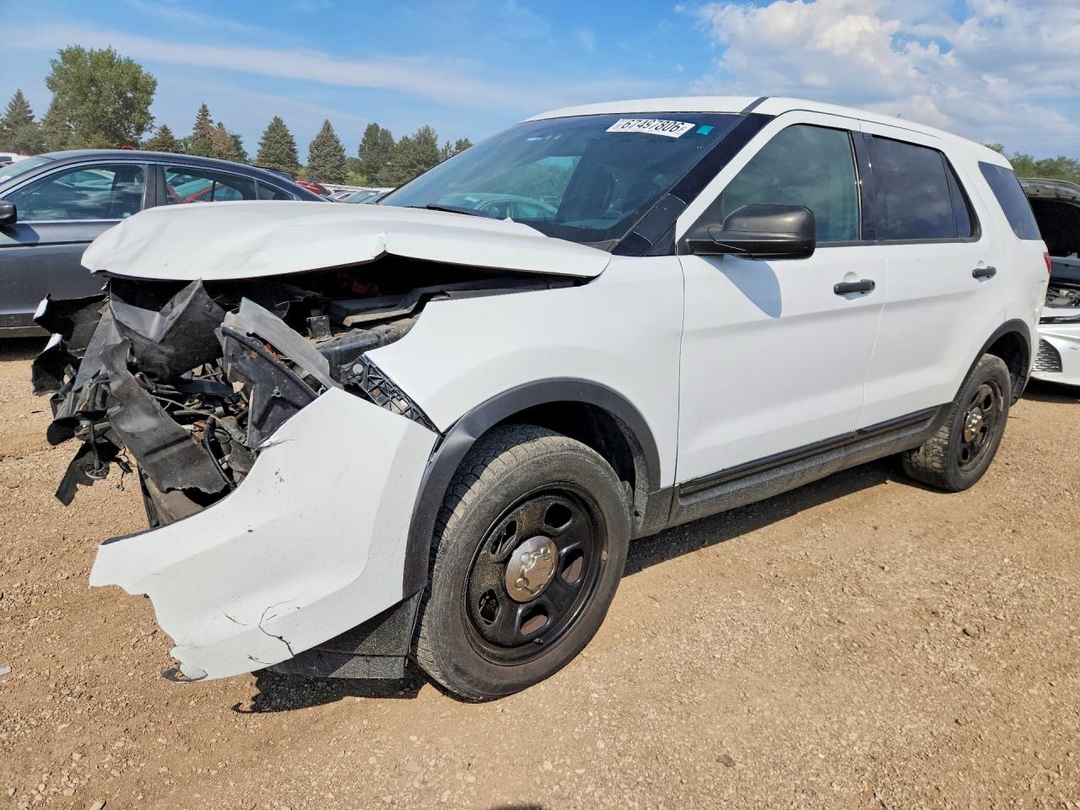 Vista de 2013 FORD EXPLORER POLICE INTERCEPTOR, ángulo 1