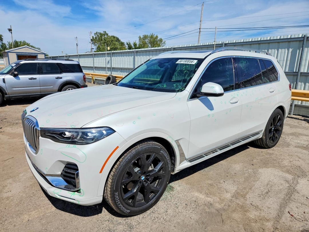 Vedere 2019 BMW X7 XDRIVE40I, unghi 1