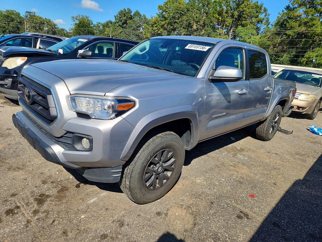 Vedere 2021 TOYOTA TACOMA SR5 V6, unghi 1