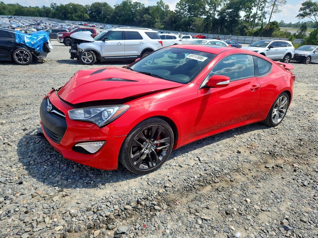 Vue de 2015 HYUNDAI GENESIS COUPE 3.8 ULTIMATE, angle 1
