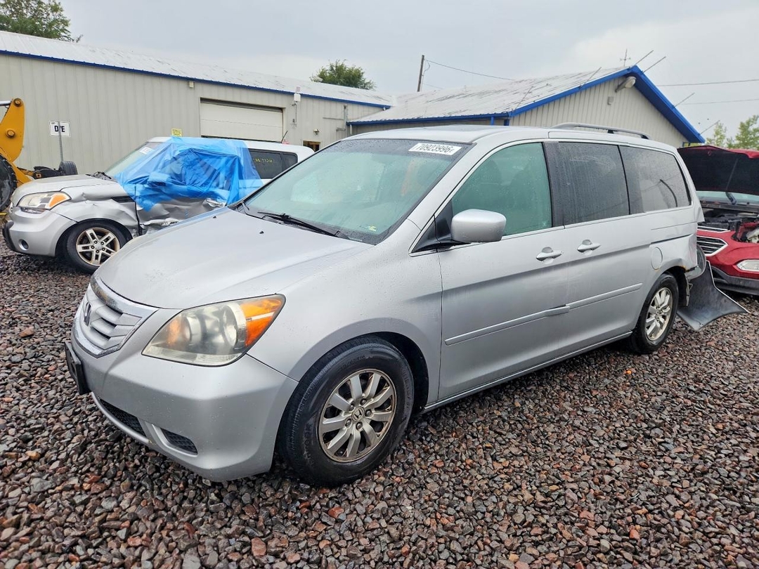 Vista de 2010 HONDA ODYSSEY EXL, ángulo 1