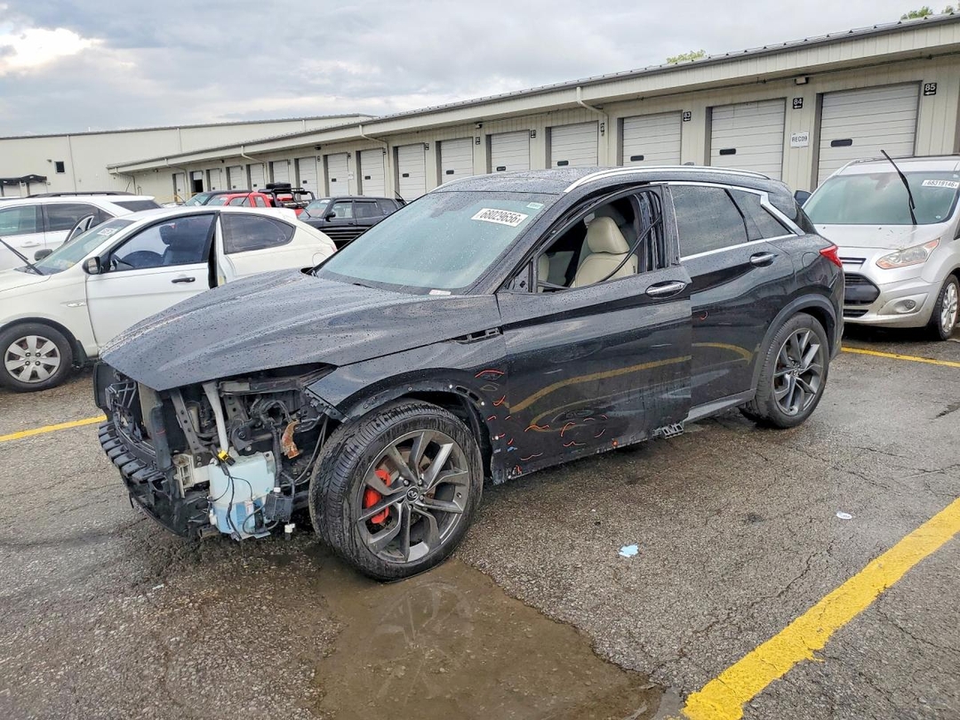 Вид 2019 INFINITI QX50 PURE, угол 1