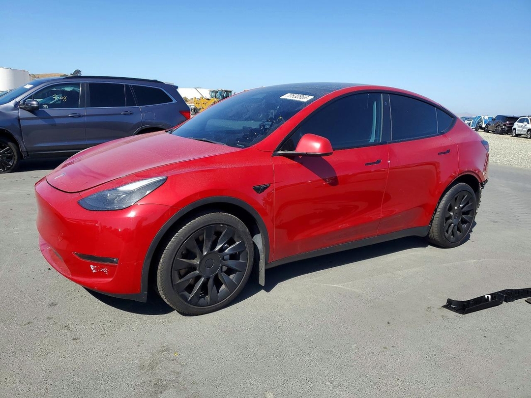 Vue de 2023 TESLA MODEL Y, angle 1