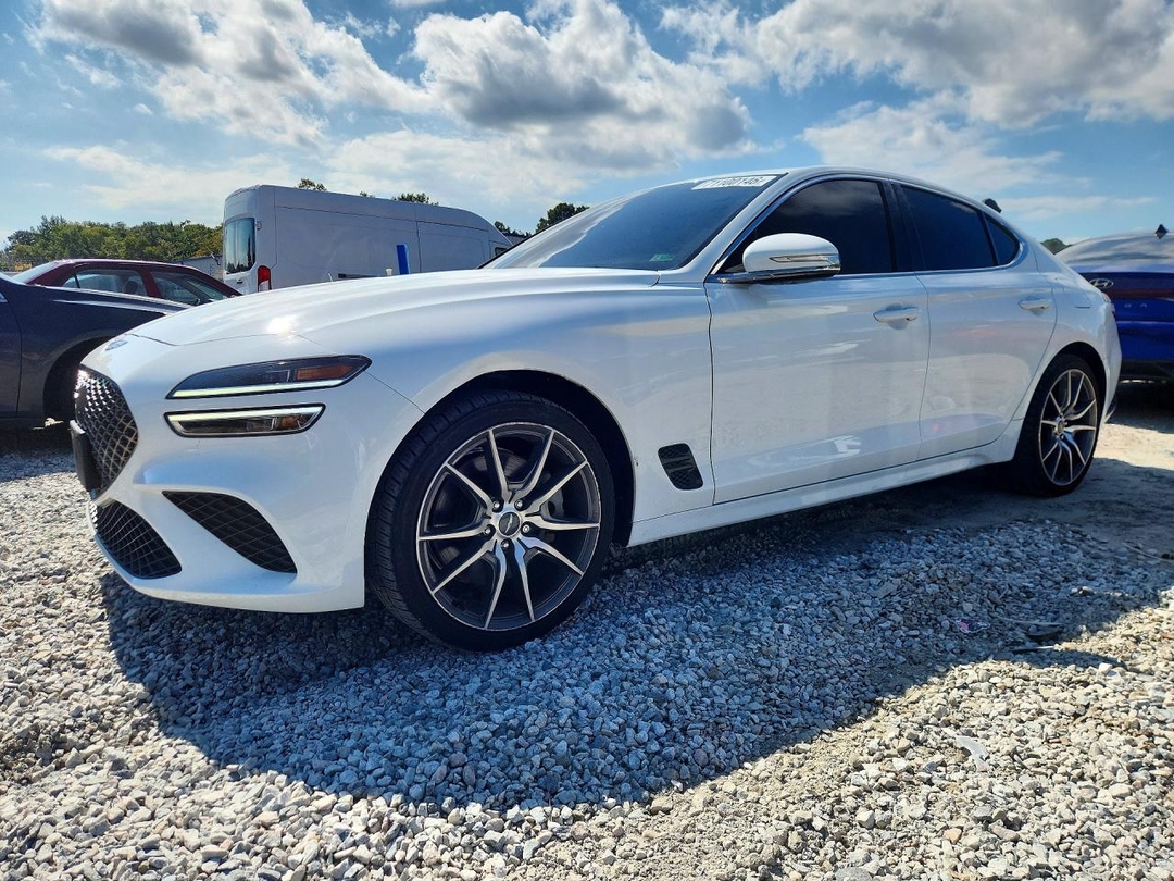 منظر 2022 GENESIS G70 3.3T STANDARD، زاوية 1