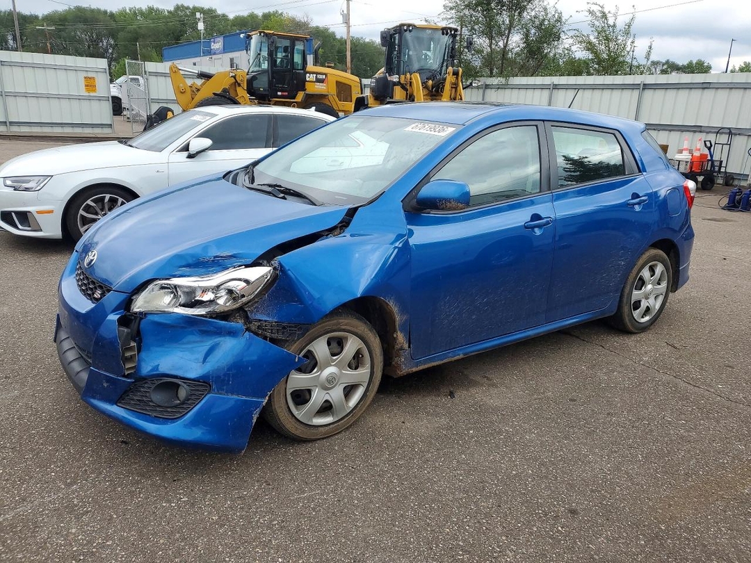 منظر 2009 TOYOTA MATRIX S، زاوية 1