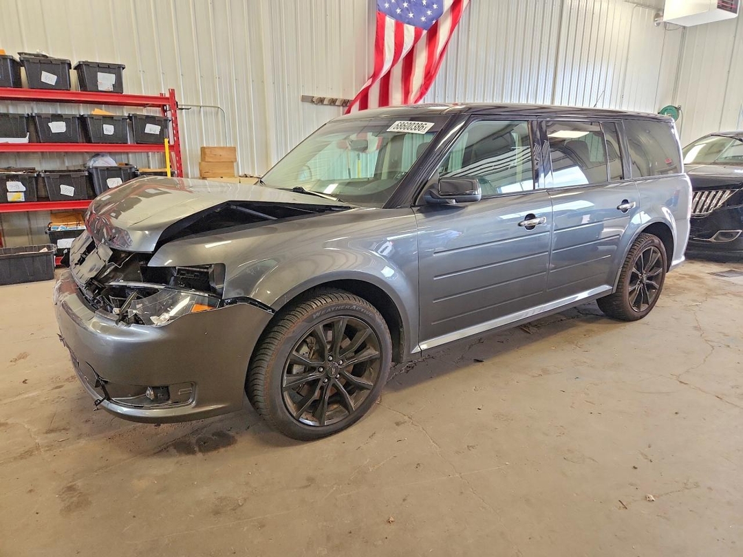 Vista de 2019 FORD FLEX SEL, ángulo 1