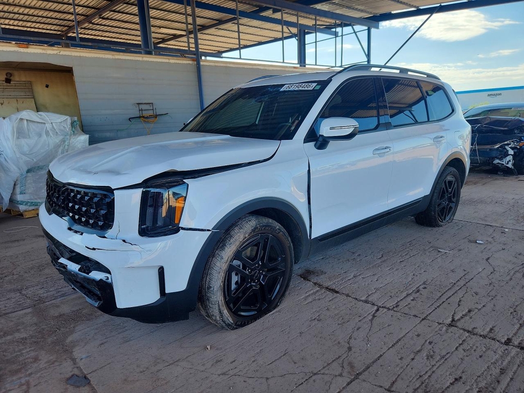 Вид 2025 KIA TELLURIDE EX X-LINE, угол 1