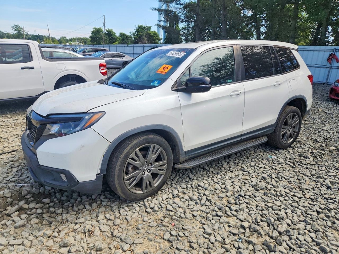 Vue de 2020 HONDA PASSPORT EXL, angle 1