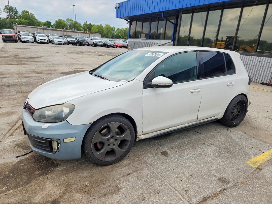Vue de 2012 VOLKSWAGEN GTI, angle 1