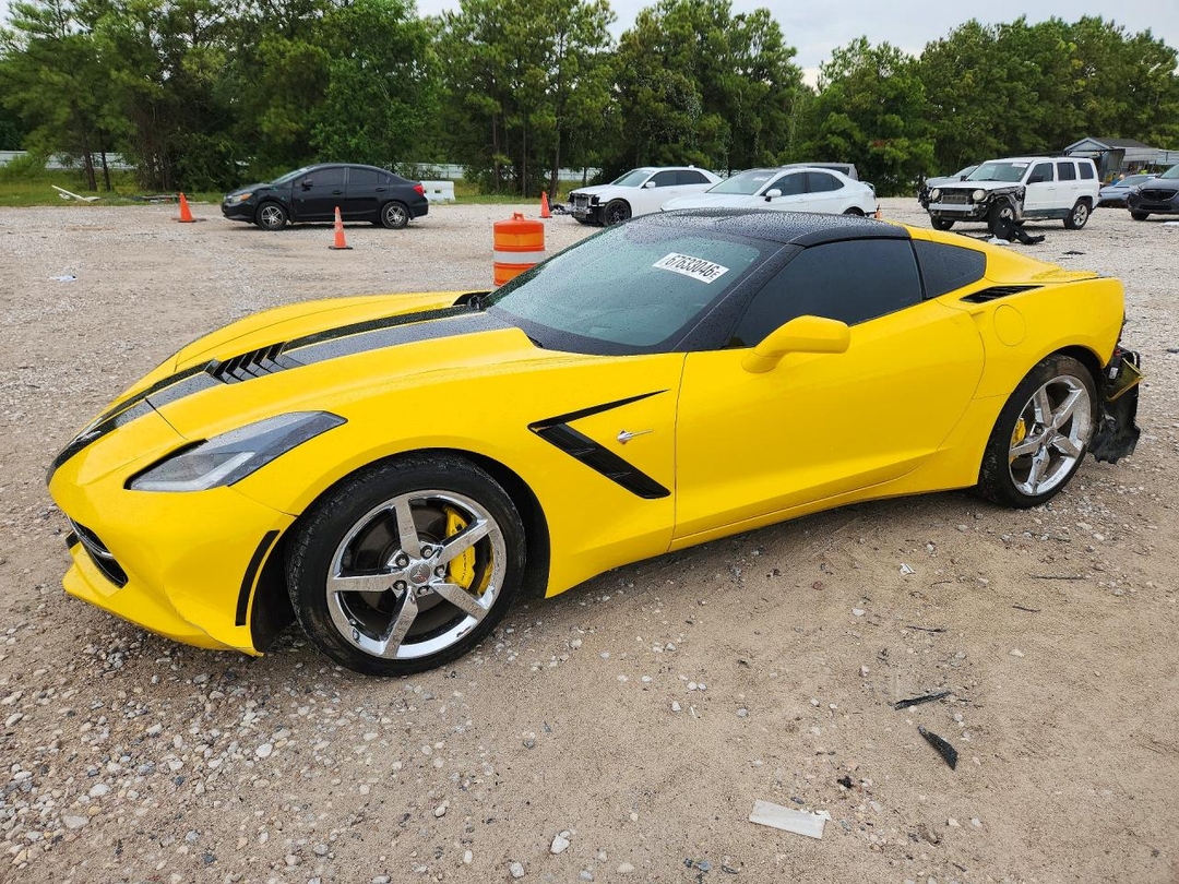 Vista de 2014 CHEVROLET CORVETTE STINGRAY 3LT, ángulo 1