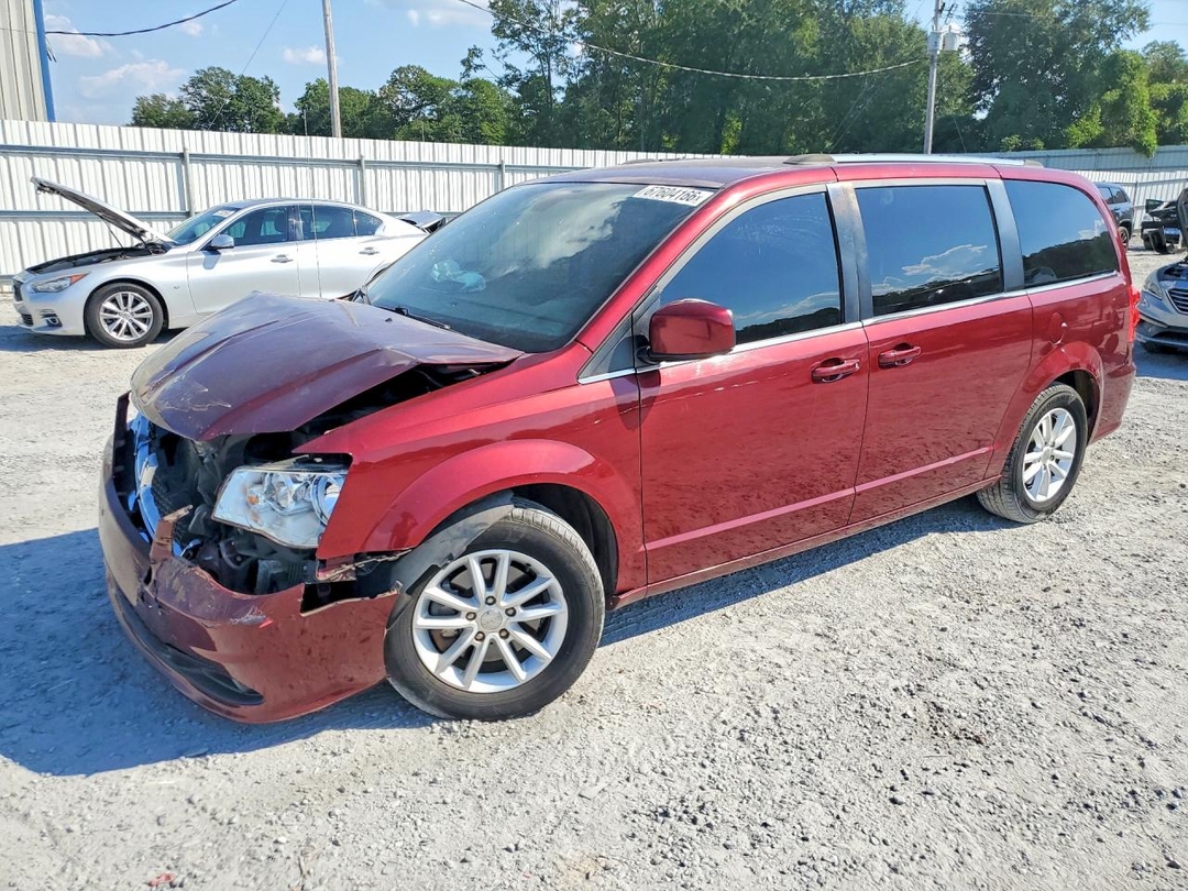 منظر 2018 DODGE GRAND CARAVAN SXT، زاوية 1