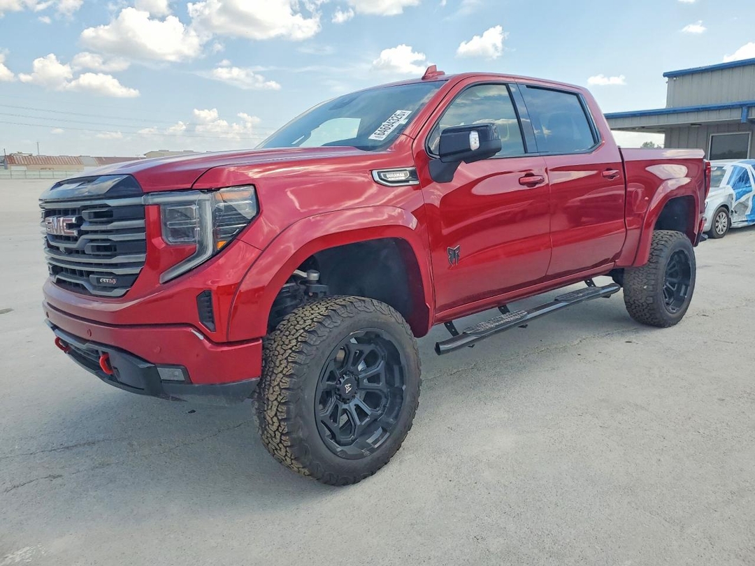Vue de 2025 GMC SIERRA K1500 AT4, angle 1