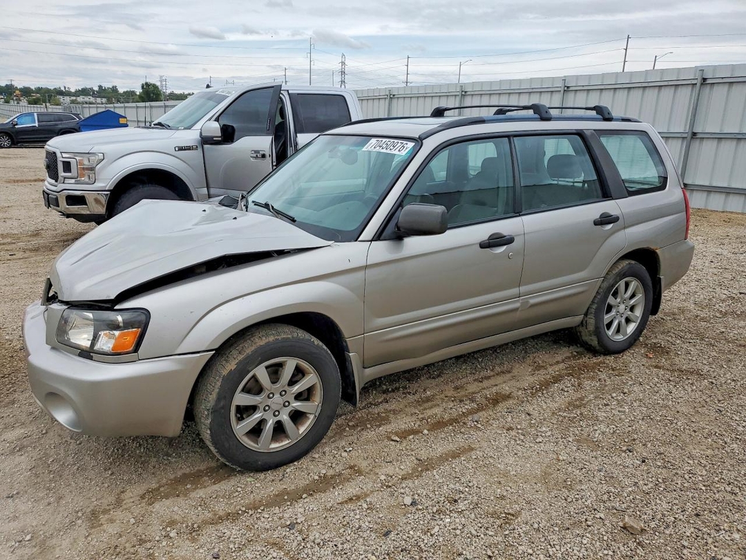 منظر 2005 SUBARU FORESTER 2.5XS، زاوية 1