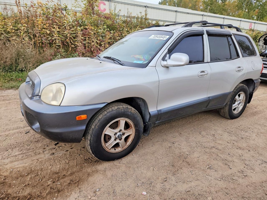منظر 2002 HYUNDAI SANTA FE BASE، زاوية 1