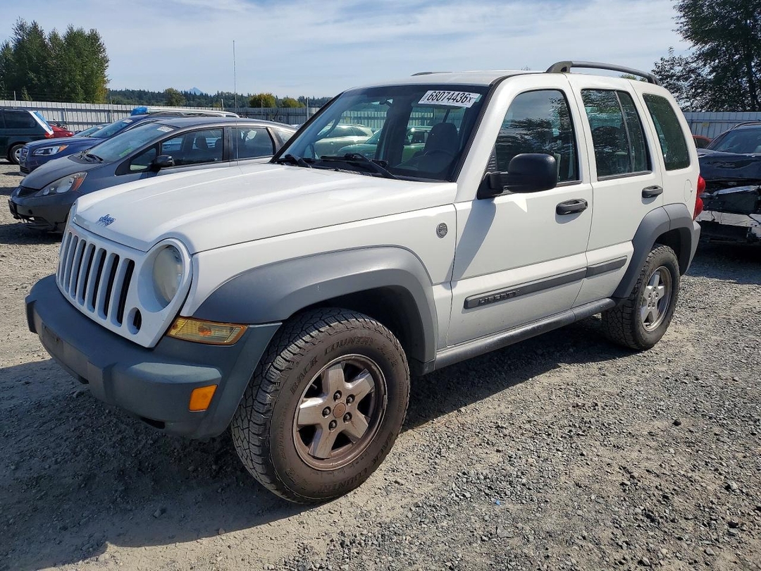 منظر 2005 JEEP LIBERTY SPORT، زاوية 1