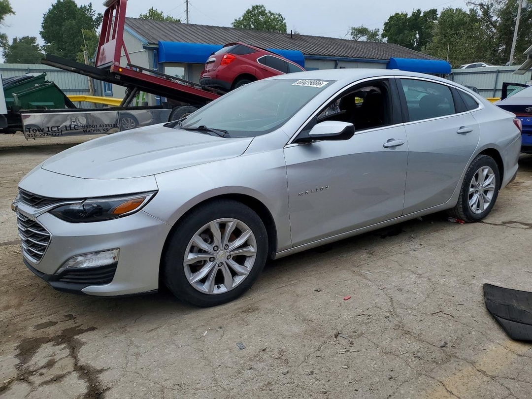 Vedere 2020 CHEVROLET MALIBU LT, unghi 1