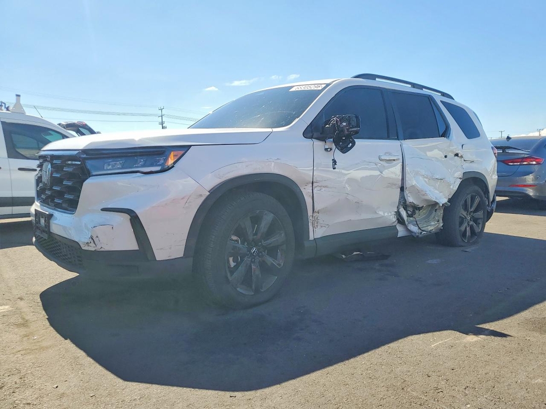 منظر 2025 HONDA PILOT BLACK، زاوية 1