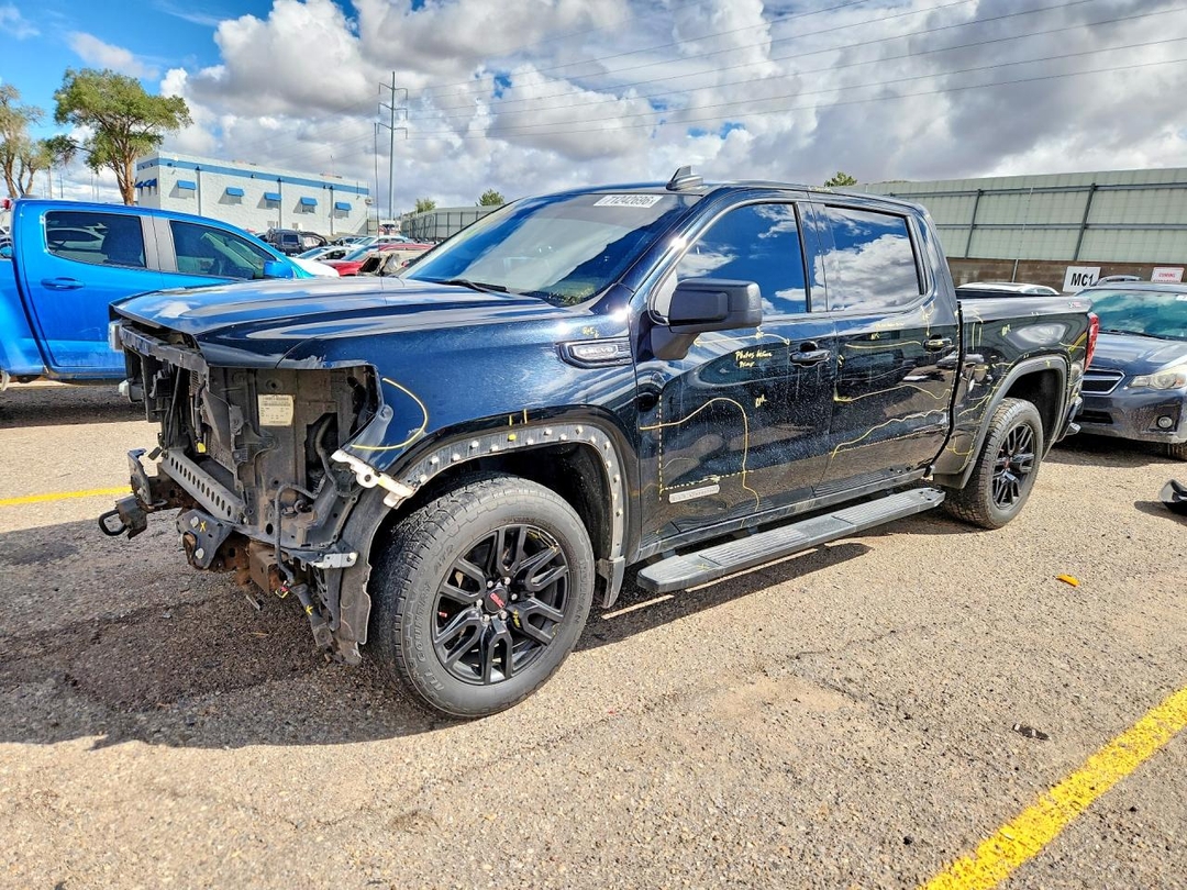 Vue de 2022 GMC SIERRA LIMITED K1500 ELEVATION, angle 1