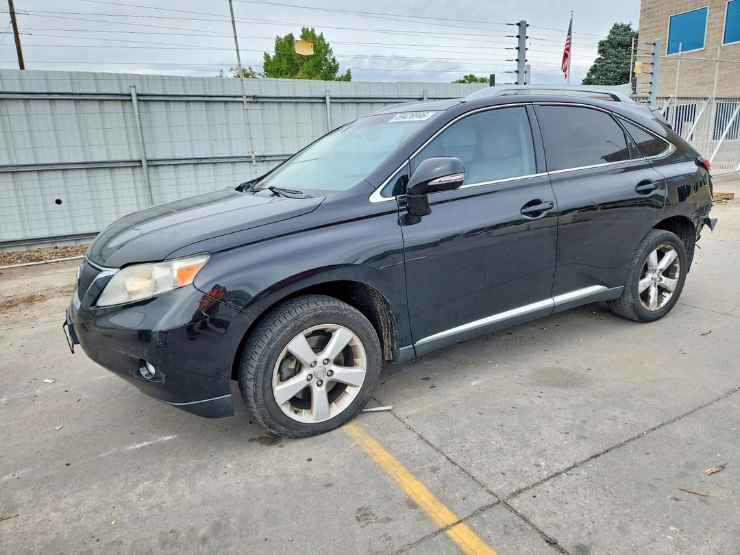 Vue de 2011 LEXUS RX 350, angle 1