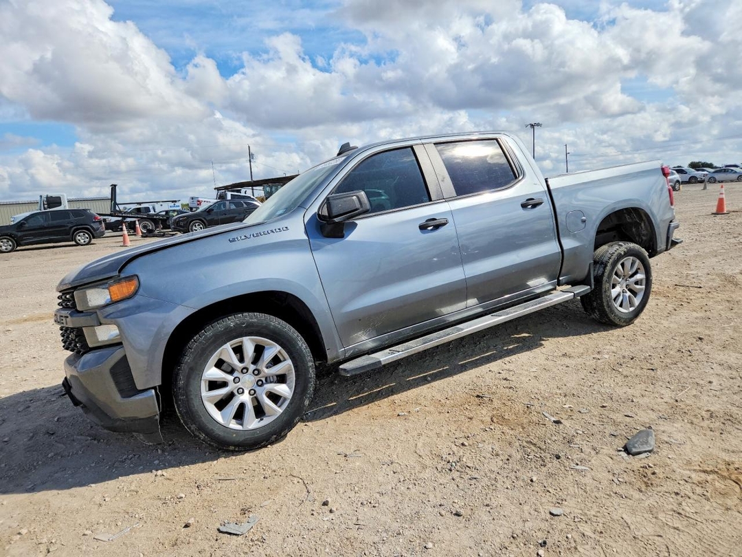 Vue de 2020 CHEVROLET SILVERADO C1500 CUSTOM, angle 1