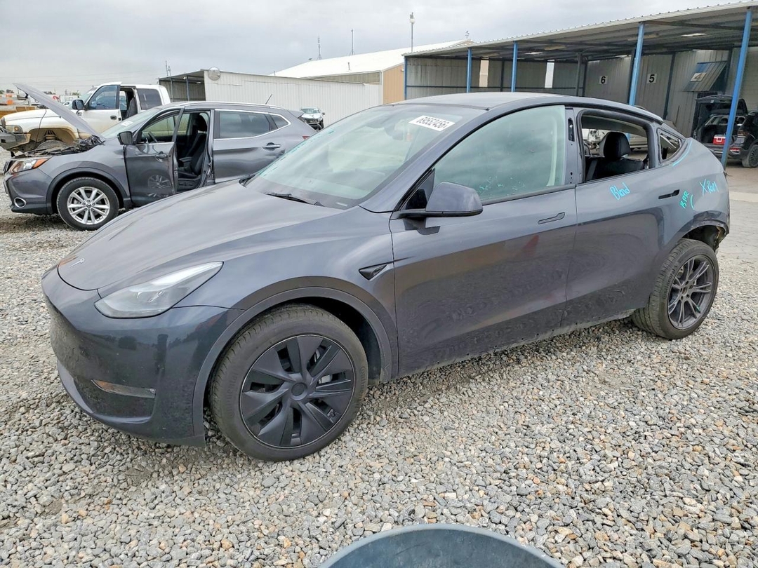 Вид 2025 TESLA MODEL Y, угол 1