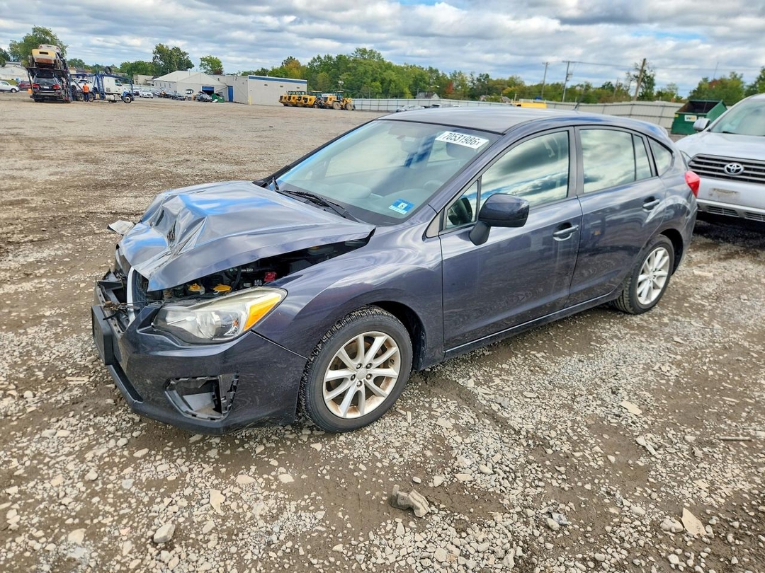 2013 SUBARU IMPREZA PREMIUM view, angle 1