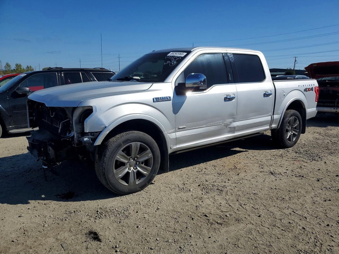 Вид 2015 FORD F150 SUPERCREW, угол 1