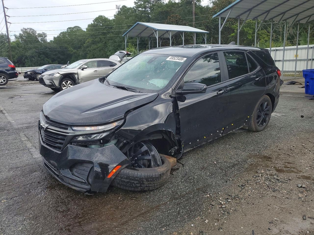 Vue de 2024 CHEVROLET EQUINOX LS, angle 1