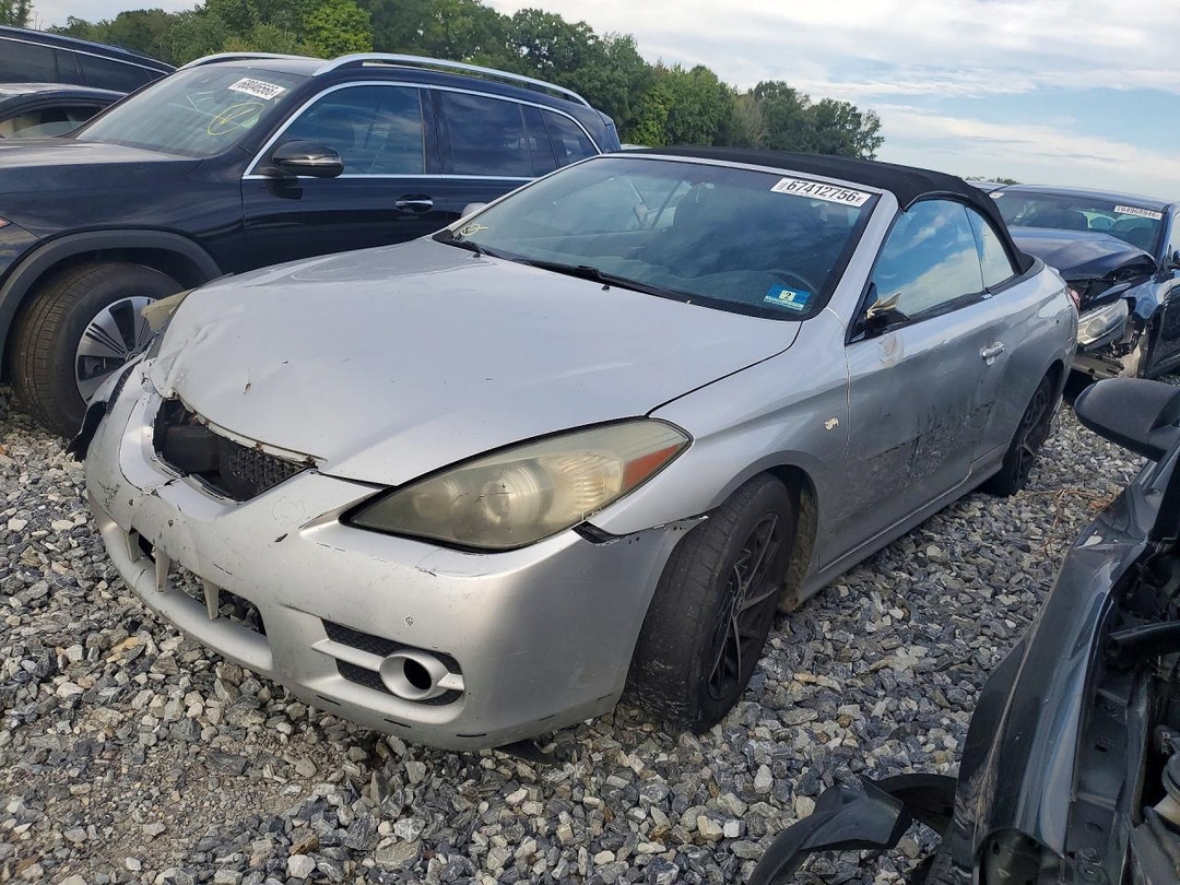 Vue de 2008 TOYOTA CAMRY SOLARA SPORT V6, angle 1