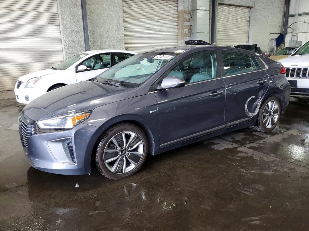 منظر 2019 HYUNDAI IONIQ LIMITED، زاوية 1