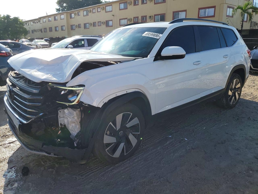 منظر 2024 VOLKSWAGEN ATLAS SE، زاوية 1