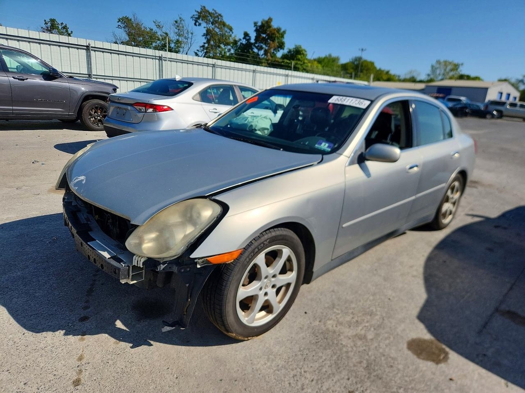 Vue de 2003 INFINITI G35 BASE, angle 1