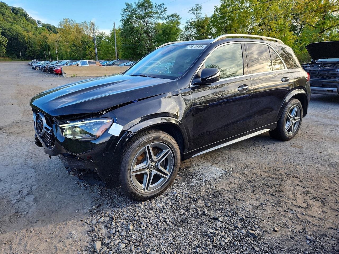 Vista de 2025 MERCEDES-BENZ GLE 450 4MATIC, ángulo 1