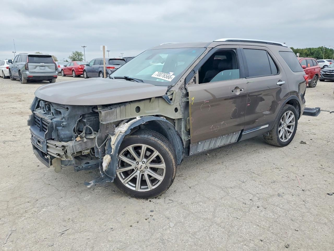 Vista de 2016 FORD EXPLORER LIMITED, ángulo 1