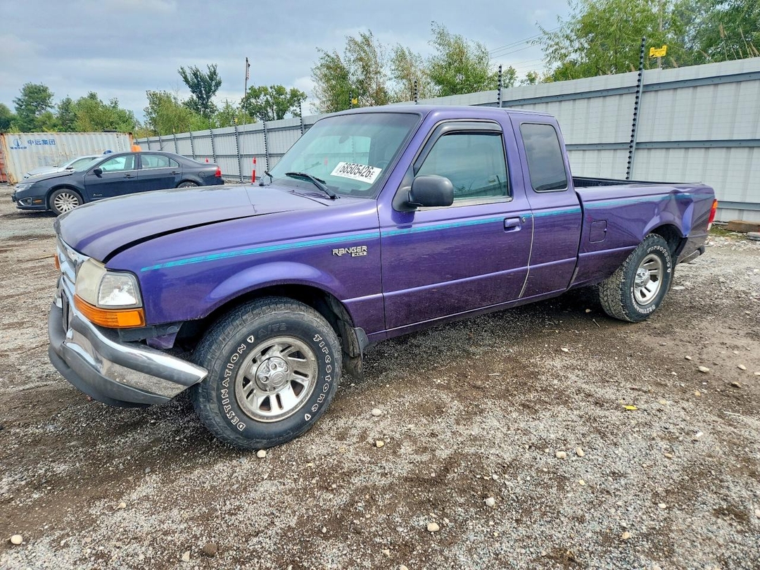 Vista de 1998 FORD RANGER SUPER CAB, ángulo 1