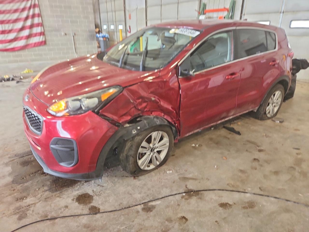 Vista de 2019 KIA SPORTAGE LX, ángulo 1